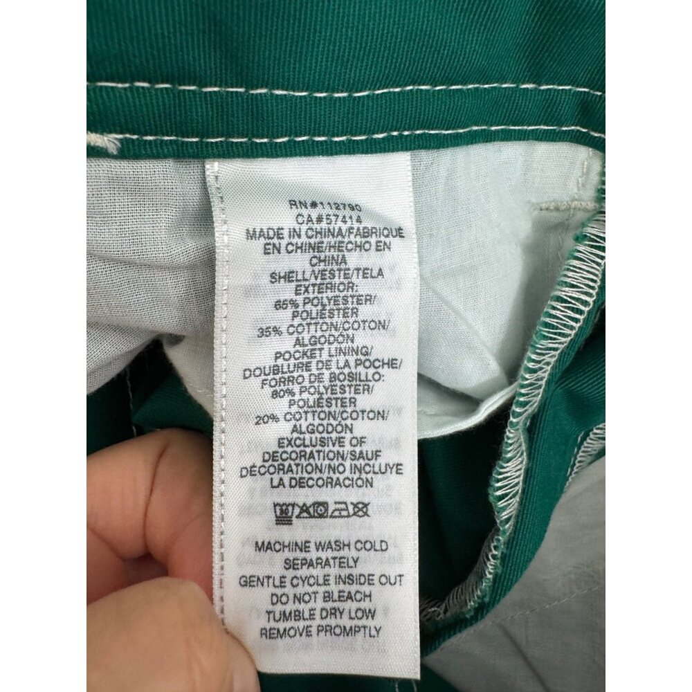 True Religion Military Single‎ needle Cargo Pants Aventurine baggy Green sz 29 - Picture 9 of 10